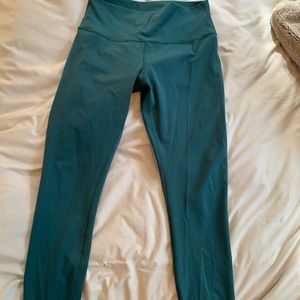 Teal lululemon leggings brand new